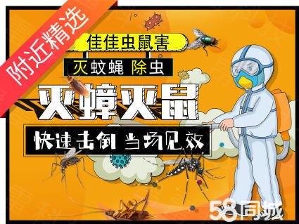除四害杀虫灭鼠(灭鼠除四害广告宣传)
