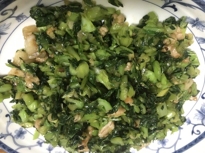 烧肉炒芥菜(芥菜烧肉炒辣)