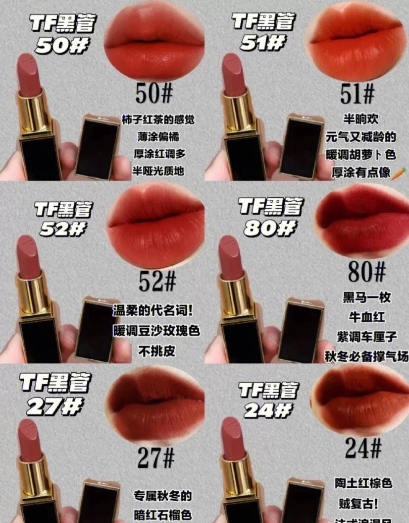 tf口红种类(tf口红系列有哪些)