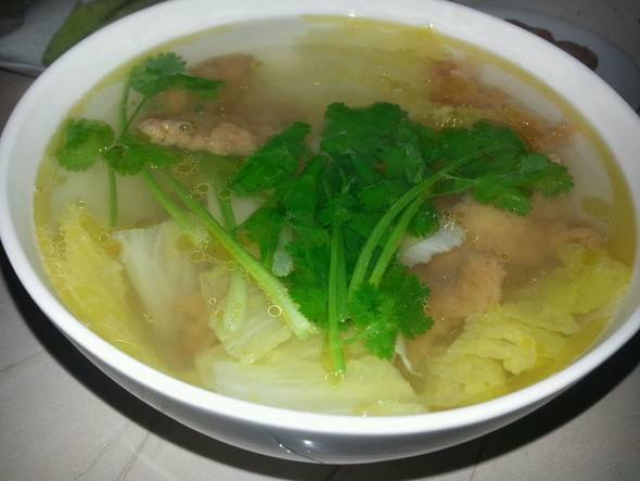 白菜汤配料(白菜汤怎样做)
