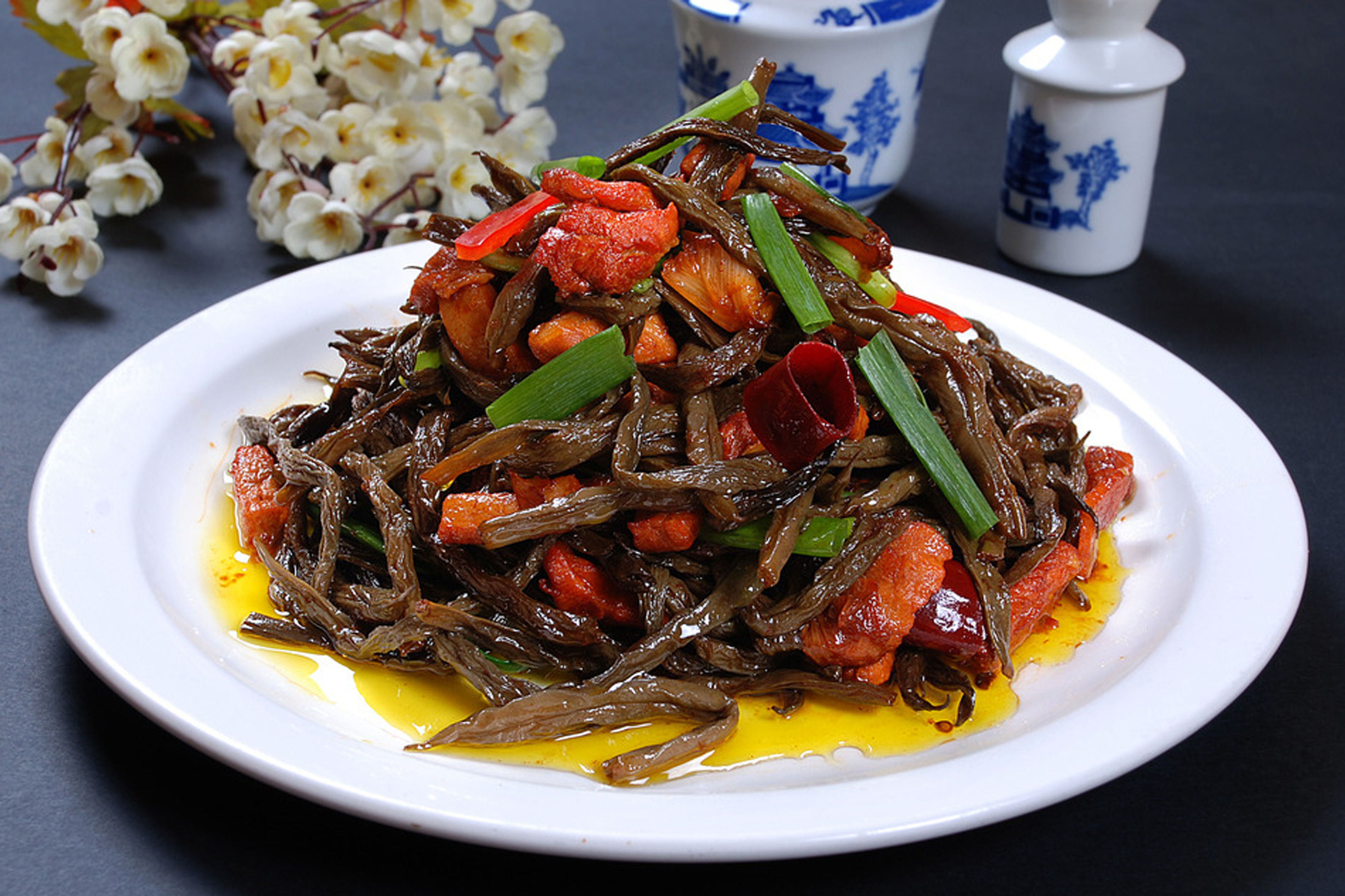 干豆角烧肉(干豆角烧肉饭)
