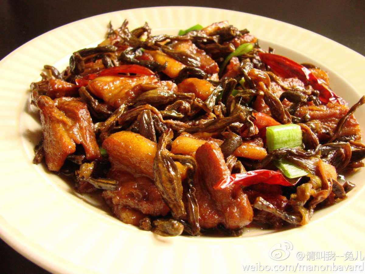 干豆角烧肉(干豆角烧肉饭)