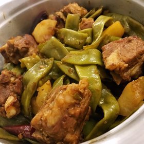 排骨土豆炖豆角(排骨土豆炖豆角的做法)