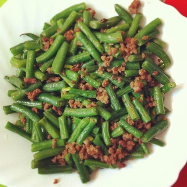 肉沫烧豆角(肉沫豆腐最好吃做法)
