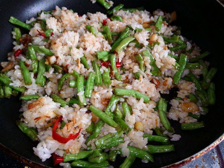 豆角饭图片(豆角菜饭怎么做)