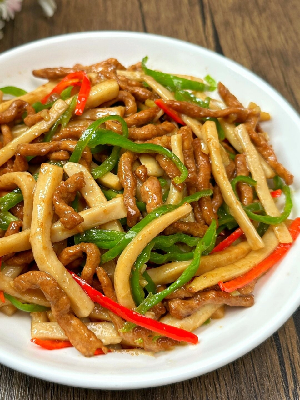 杏鲍菇炒笋丝(杏鲍菇炒笋丝怎么做)