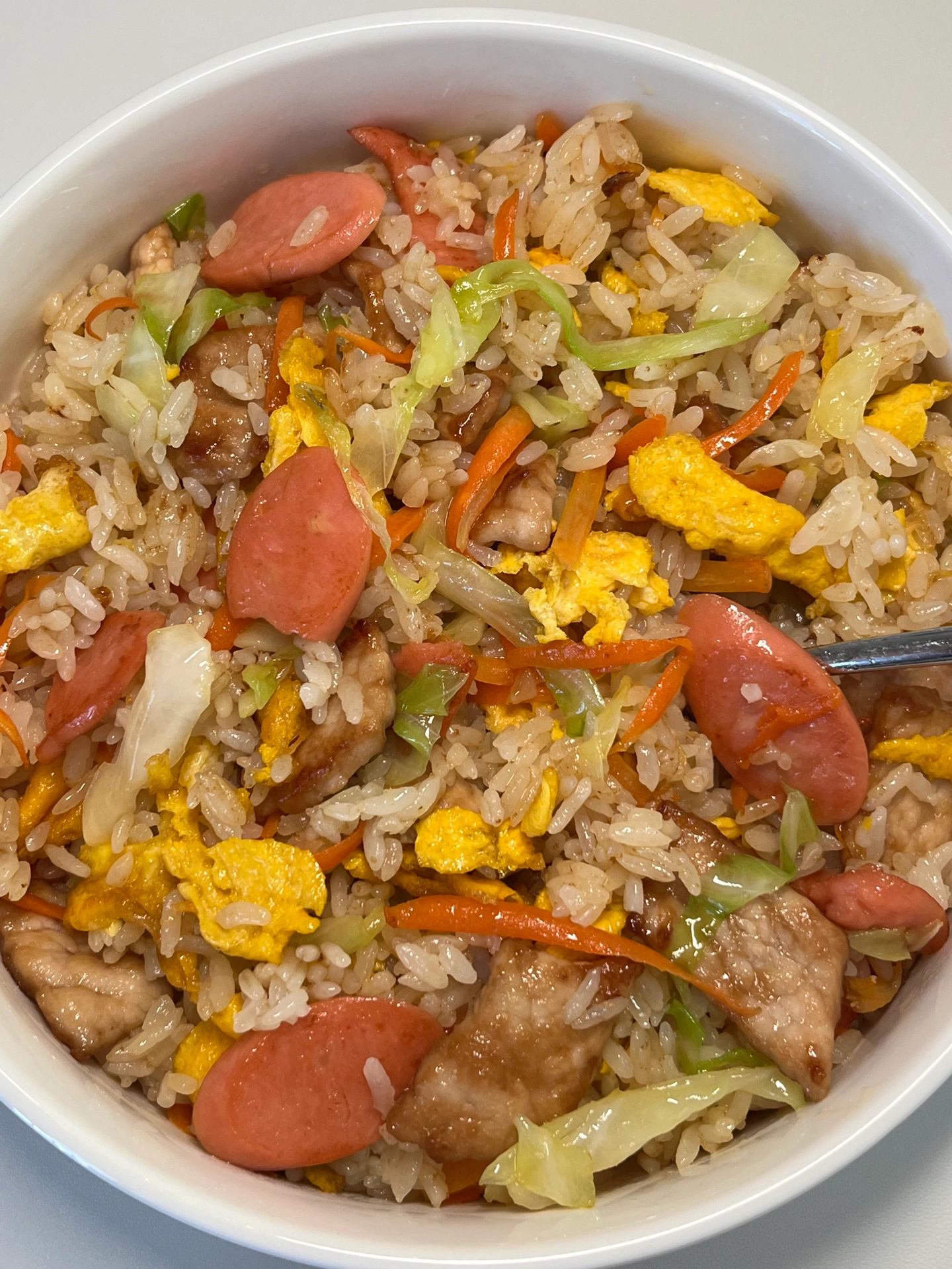 胡萝卜鸡蛋炒大米(大米胡萝卜鸡蛋能一起吃吗)