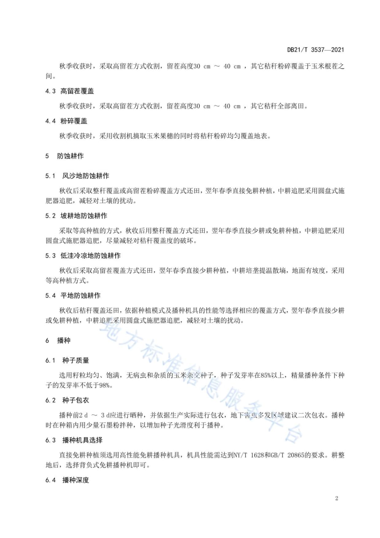 玉米栽培技术规程(玉米栽培技术规程最新)