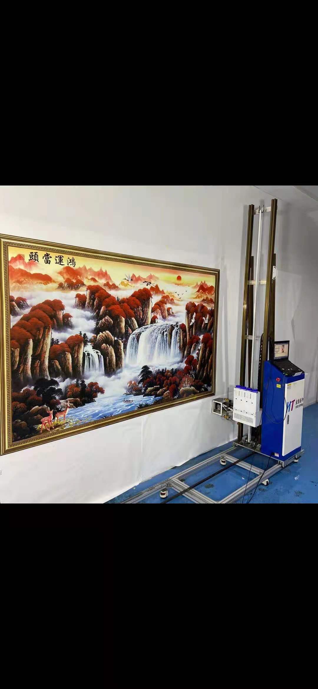 墙壁喷绘机器(墙面喷绘机前景如何)