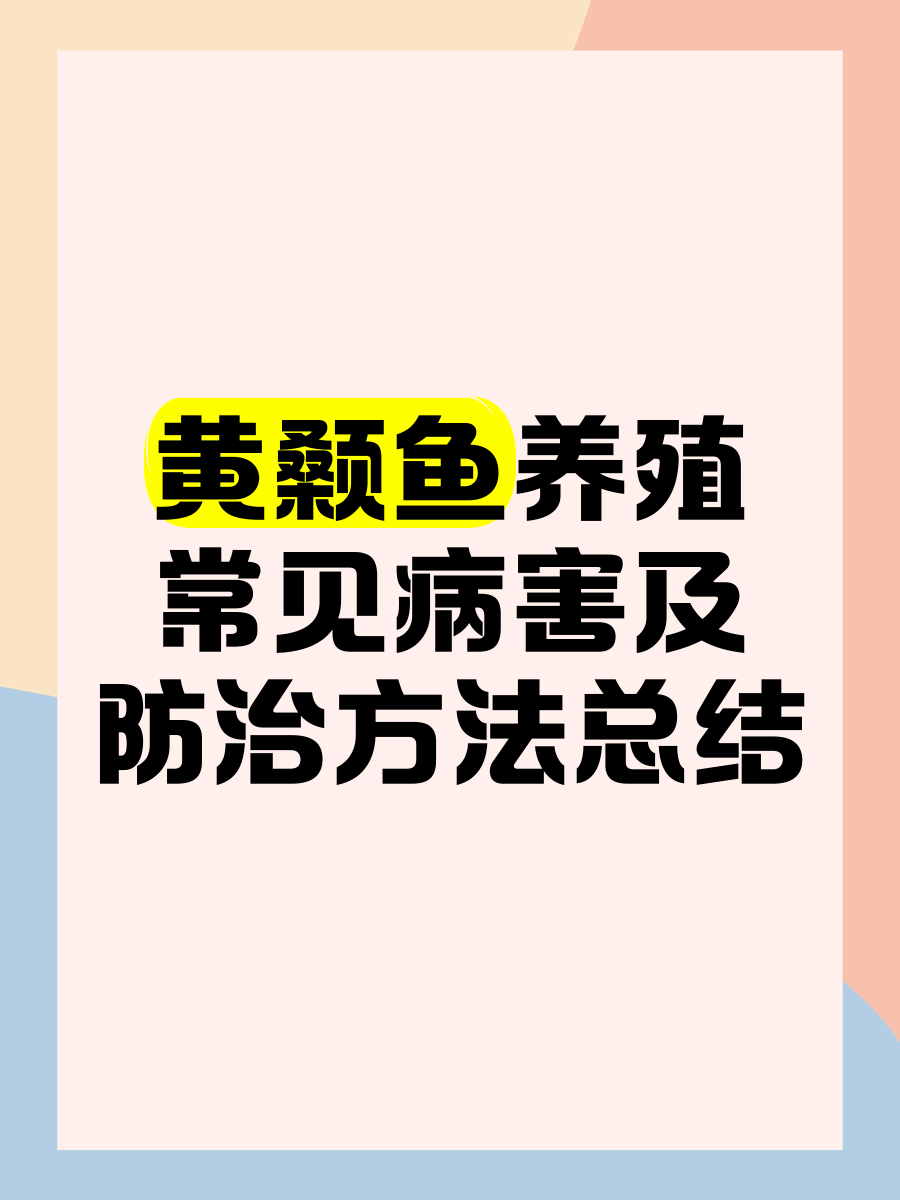 的养殖方法黄颡鱼(黄颡鱼养殖视频播放)
