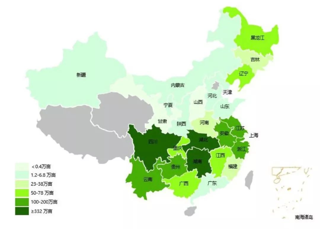水稻种植业的分布(水稻种植业的农业地域类型)