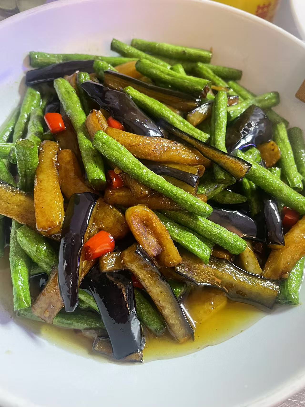 炒豆角几分钟(蒜苗炒豆腐干的家常做法)